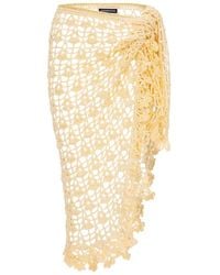 Andreeva - Beach Rose Handmade Crochet Cover-Up - Lyst