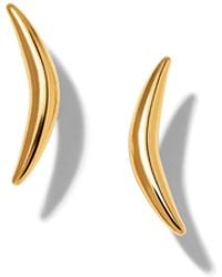 Jaredjamin - Crescent Stud Post Earrings - Lyst
