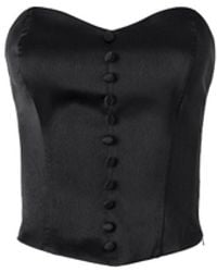 Lita Couture - Strapless Corset Top - Lyst