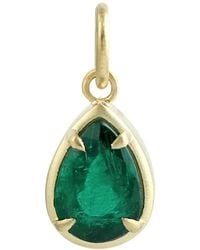 Artisan - 14K Emerald Pear-Shaped Pendant - Lyst