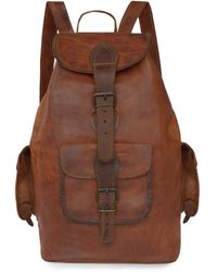 VIDA VIDA - Vida Vintage Classic Leather Backpack - Lyst