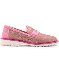 Ilvi - Ekala Suede Leather Loafer With Stones - Lyst