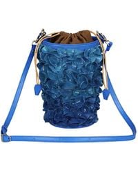 F3Rog by Rana - The Crossbody Coral Bucket Bag With A Shoulder Strap - Lyst