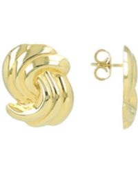 LOTT.gioielli - Classic Earrings Double Wave - Lyst