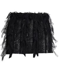 Sarah Regensburger - Goddess Mini Skirt - Lyst