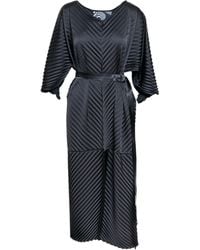 ARTISTA - Echo Pleated Maxi Dress - Lyst