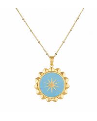 Coco & Kinney - Orla Reversible Enamel Star Pendant - Lyst
