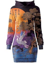 Aloha From Deer - Sunflight Oversize Hoodie Dress - Lyst