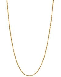 Lait & Lune - Ari Rope Chain Necklace - Lyst