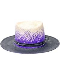 ORTUS - Neutrals Caimito Straw Boater Hat - Lyst