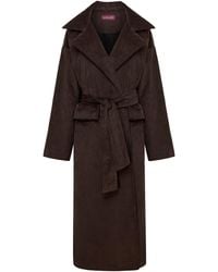Mandragora - Corduroy Oversized Coat Area - Lyst