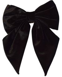 Sylk - Velvet Hair Bow - Lyst