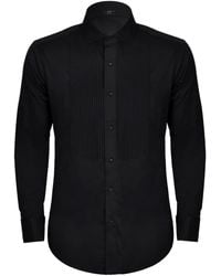 DAVID WEJ - Ashton Collar Double Cuff Dress Shirt – - Lyst