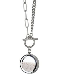 My Little Nature - Neutrals Handmade Beach Sand Toggle Necklace – Nature-Inspired Charm Necklace - Lyst