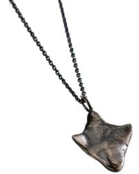 Posh Totty Designs - Oxidised Sterling Seaworn Spear Pendant Necklace - Lyst