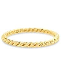 Lutiro - Twisted Ring - Lyst