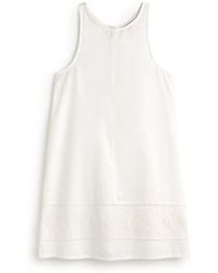 Thinking Mu - Short Embroidered Dress Aniela - Lyst