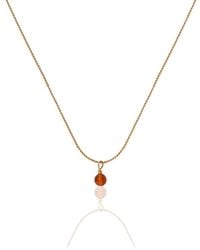 A Weathered Penny - Amber Necklace - Lyst