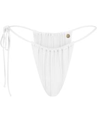 Marquise Swim - Bikini Bottom Canvas String - Lyst