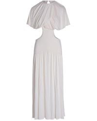Concepto - Solea Summer Dress With Cape - Lyst