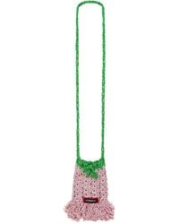 Andreeva - Lily Handmade Crochet Mini Bucket Bag - Lyst