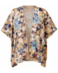 Franchetti Bond - Angelica Mocha & Floral Jacket - Lyst