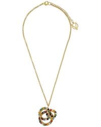 Lavish by Tricia Milaneze - Multi & Ellie Maxi Handmade Crochet Necklace - Lyst