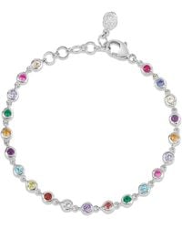 Dower & Hall - Array Gemstone Line Bracelet - Lyst