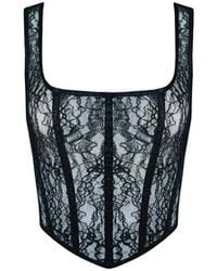 Vestiaire d'un Oiseau Libre - Lace Corset - Lyst