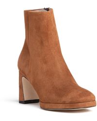 Beautiisoles by Robyn Shreiber Made in Italy - Scottie Camel & Cognac Bootie - Lyst
