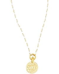 Opium Jewels - Vintage Islamic Pendant & Topaz Necklace - Lyst