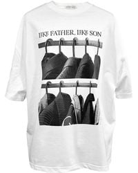 Maison Bogomil - T-Shirt Like Fathers Like Son - Lyst