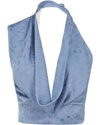 Nocturne - Accessory-Detail Off-Shoulder Bustier Top - Lyst