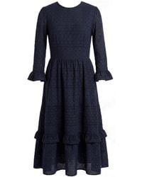 The Well Worn - The Felicity Dress Broderie - Lyst