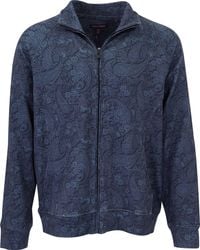 lords of harlech - Neville Paisley Romance Full-Zip Jacket - Lyst