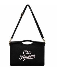 Lilly Loves - Chic Happens Vegan Leather Clutch - Lyst