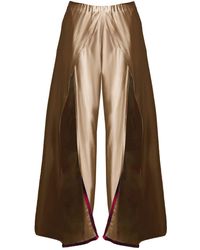 Gajú - Neutrals Piccadilly Pants - Lyst