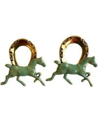 The Pink Reef - Keeneland Horse Earring - Lyst