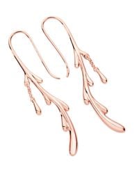 Lucy Quartermaine - Shepherds Crook Dripping Earrings - Lyst