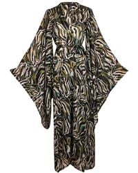 Jennafer Grace - Camille Jungle Print Kimono - Lyst