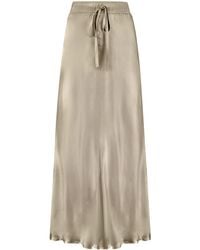 The Summer Edit - Ella Silk Skirt - Lyst