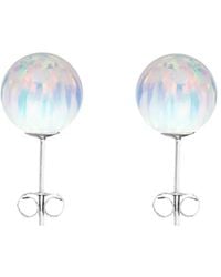 Ora Pearls - Ice Opal Stud Earrings - Lyst