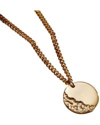 Posh Totty Designs - Strata Disc Necklace - Lyst