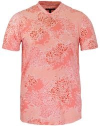 lords of harlech - Maze Bouquet Island V-Neck Tee - Lyst