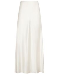 Marieta Yan - Marée Maxi Satin Skirt - Lyst