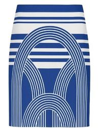 Conquista - Printed A-Line Skirt - Lyst