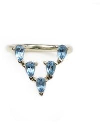 Gabriella Alicia - Petrichor Aquamarine Ring - Lyst