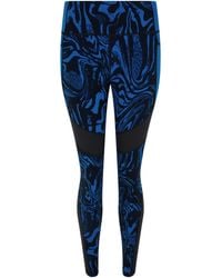 VIEREN - Prowess Print Block Leggings- Swirl - Lyst