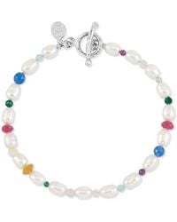 Dower & Hall - Carnival Mixed Gemstone Bracelet - Lyst
