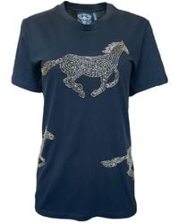 Any Old Iron - Golden Horsey Horsey T-Shirt - Lyst